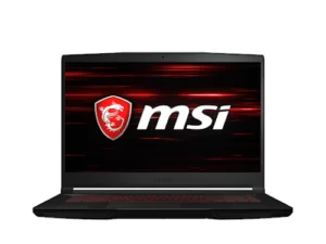Laptop Gaming MSI GF63 Thin 11SC-664VN: I5-11400H, Ram 8GB, SSD 512GB, GTX 1650 4GB, 15.6″ FHD 144Hz (Đen)