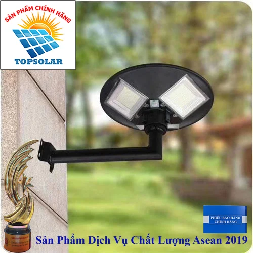 Đèn 150W - Đèn Trụ Năng Lượng Mặt Trời Sân Vườn UFO 150W - Solar Light TOPSOLAR UFO 150W