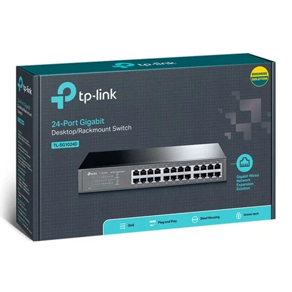 Switch TP-Link TL SG1024D 24-Port Gigabit